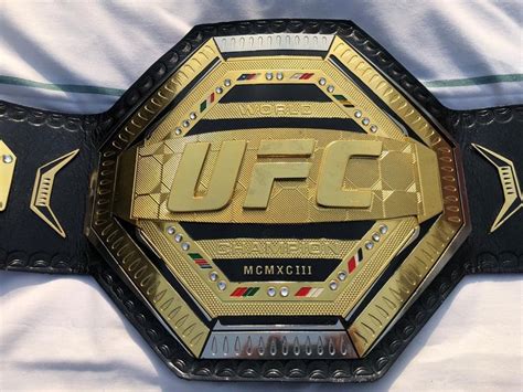 UFC champion belt replica adult size belt 2 mm brass gold | Etsy