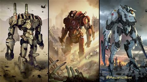 Pacific Rim Jaeger Mech Concept Art | Concept Art World