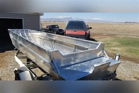 DIY Heavy-Duty Welded Aluminum Duck Boat - Wildfowl