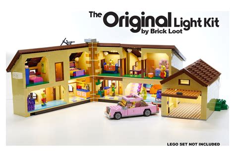 Brick Loot Lighting Kit for Your Lego Simpson's House Set 71006 (Lego ...