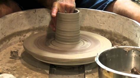 Pottery 101 - Basic Pottery Wheel Technique - Part 2 - YouTube