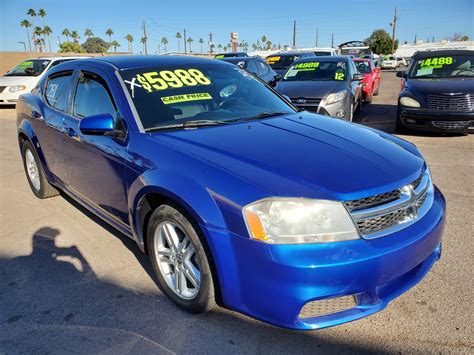 Used 2012 Dodge Avenger SXT for Sale in Phoenix AZ 85301 New Deal Pre ...