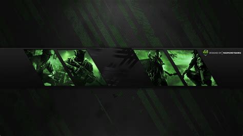 Youtube Banner Template Gaming