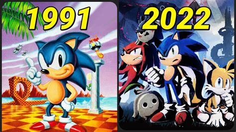 You Won't Believe How Far Sonic Has Come Since 1991! - YouTube