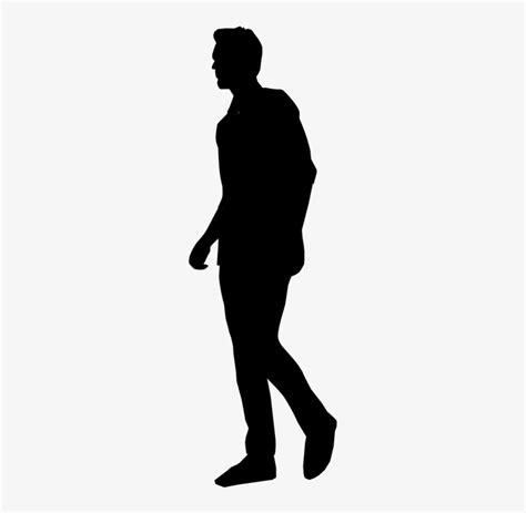 Human Silhouette Standing Png