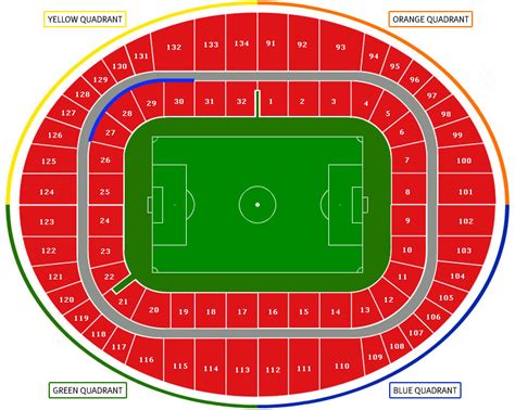 Emirates Stadium Seating Chart, Emirates Stadium, London | French Gunner