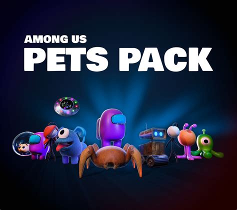 ArtStation - Among Us Pets Pack | Game Assets