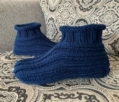 Adult Bootie Slippers | AllFreeKnitting.com