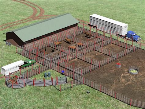 Corral System 7497 | Livestock barn, Cattle corrals, Cattle ranching