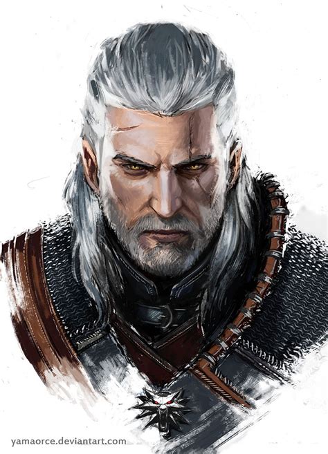 Geralt Portrait | The witcher, Witcher art, Character portraits