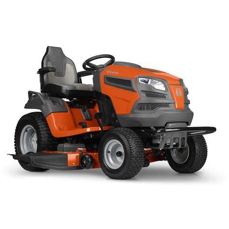 Husqvarna TS348 24-HP V-twin Hydrostatic 48-in Garden Tractor with ...