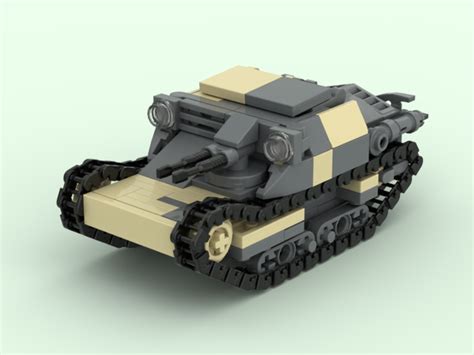 LEGO MOC CV-33 tankette L3/33 by warbrick.ww2 | Rebrickable - Build ...