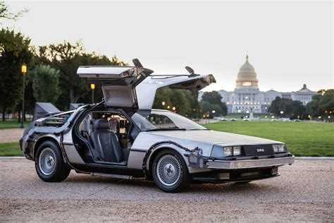 Back to the Future DeLorean back in the spotlight in star-studded ...