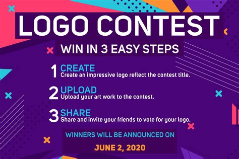 Logo Design Contest Flyer Template