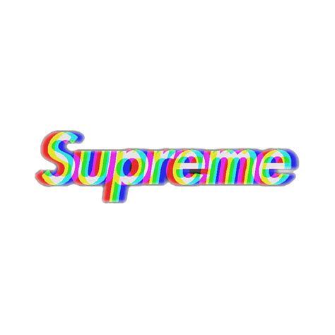 supreme logo, collection supreme clipart sticker tumblr bean | Supreme ...