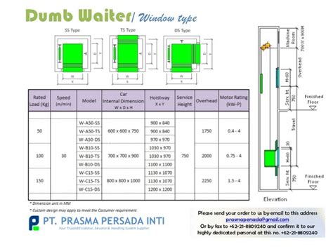 Prasma Dumb Waiter