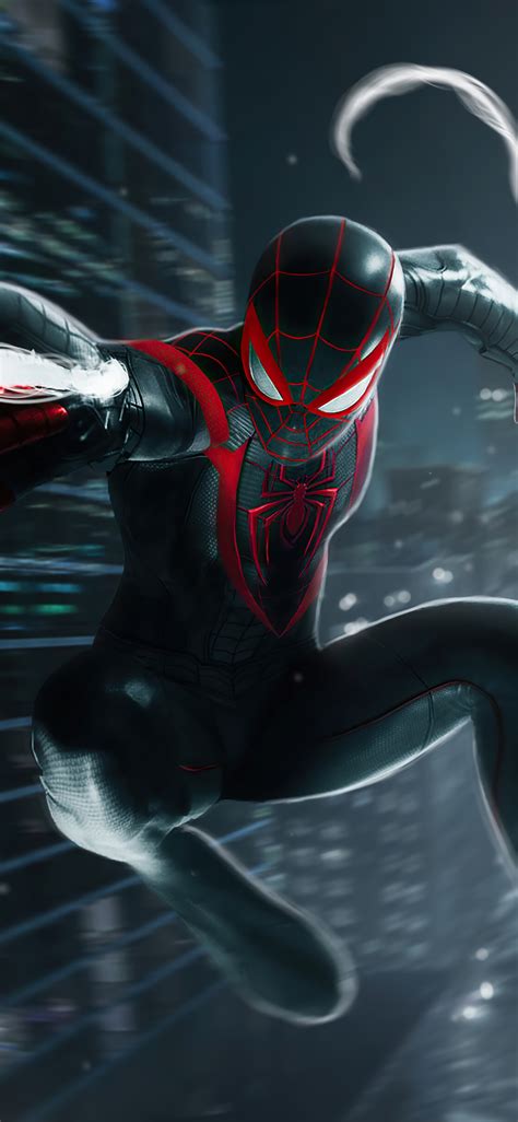 1125x2436 4k Spider Man Miles Morales 2020 Iphone XS,Iphone 10,Iphone X ...