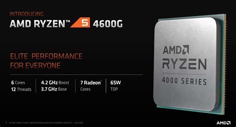 AMD Ryzen 5 4600G Performance Review | Benchmark | Comparison