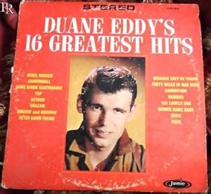 Duane Eddy - Duane Eddy's 16 Greatest Hits Lp Stereo on Jamie Records ...