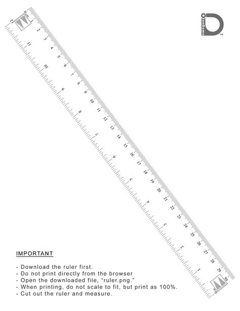 Printable Tb Test Ruler - Printable Ruler Actual Size