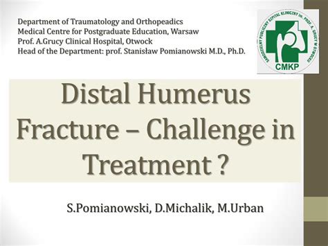 (PDF) Complications after distal humerus fracture - DOKUMEN.TIPS