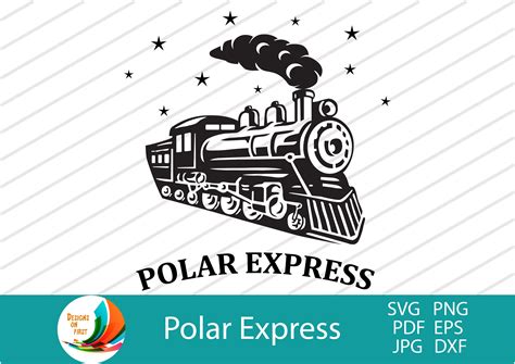 Polar Express SVG Christmas Train SVG Cricut Silhouette - Etsy