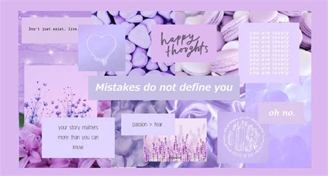 Purple Aesthetic Laptop/desktop Wallpaper - Etsy