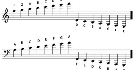 How To Read Bass Clef Ledger Lines | Bass Clef Notes