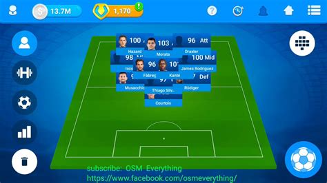 OSM Best Tactics 3-4-3 / 2017 - YouTube