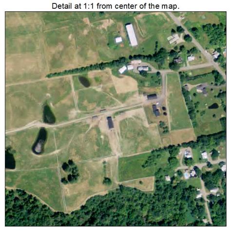 Aerial Photography Map of Anson, ME Maine