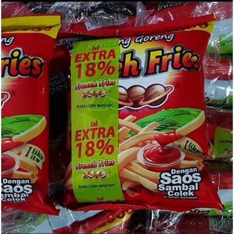 Jual Snack ciki kentang french fries ff 2000 isi 10 bks | Shopee Indonesia