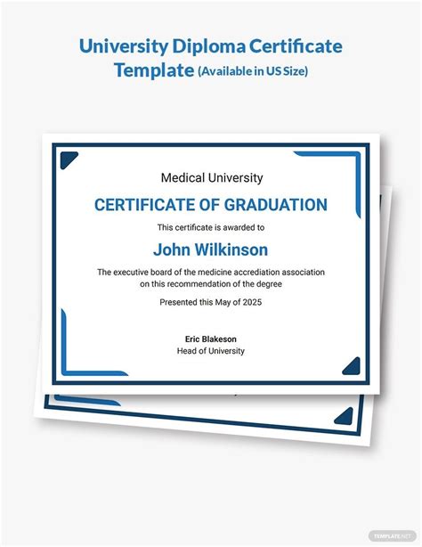 College Certificate Templates in PDF - FREE Download | Template.net