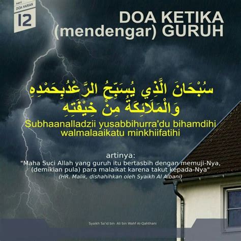 Doa Ketika Hujan Petir Dan Angin - Dakwah Islami