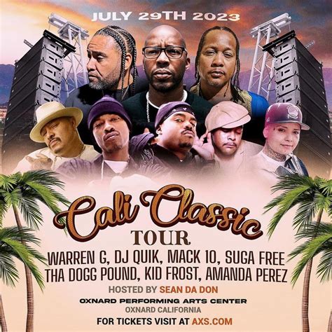 Warren G, DJ Quik, Mack 10 & Dogg Pound, The Canyon at Oxnard ...