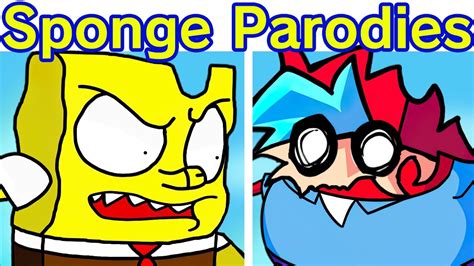 Friday Night Funkin' VS Spongebob Parodies Week DEMO + Cutscenes (FNF ...