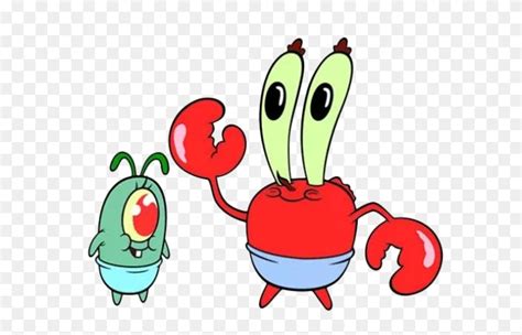 Mr Krabs And Karen Squarepants Squidward Tentacles - Baby Plankton ...