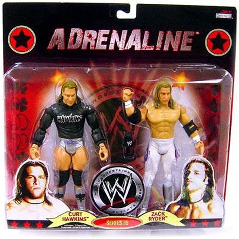 WWE Wrestling Adrenaline Series 35 Curt Hawkins Zack Ryder Action ...