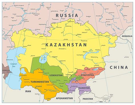 What Are The Five Regions of Asia? - WorldAtlas