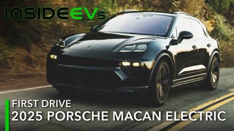 2025 Porsche Macan Electric Prototype First Drive Review: Shockwave ...