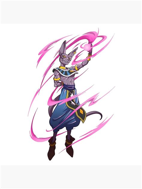 "Beerus hakai" Poster by Cursed-Teemo | Redbubble