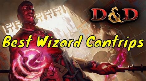 Best Wizard Cantrips for Dungeons & Dragons 5E 🔴LIVE - YouTube