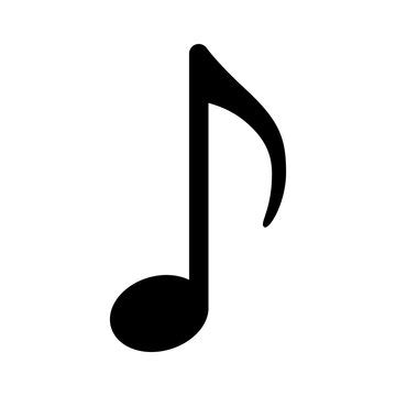 Music Notes Clip Art Black And White