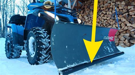 CLEVER SNOW PLOW BLADE HACK THAT WILL AMAZE YOU! (gravel driveways ...