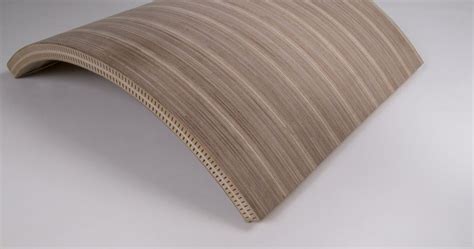 Panel flexible for slightly curved shapes or surfaces, round wall ...