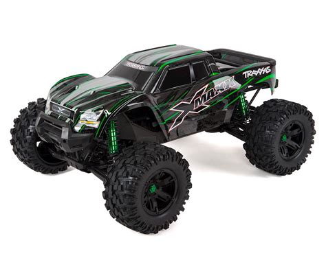 Traxxas X-Maxx 8S 4WD Brushless RTR Monster Truck (Green) [TRA77086-4 ...