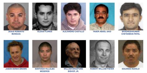 These are the fugitives on the FBI's 10 Most Wanted list - and how they ...