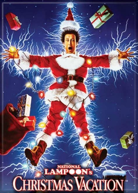 CHRISTMAS VACATION Movie Poster Magnet for Refrigerators and Lockers ...