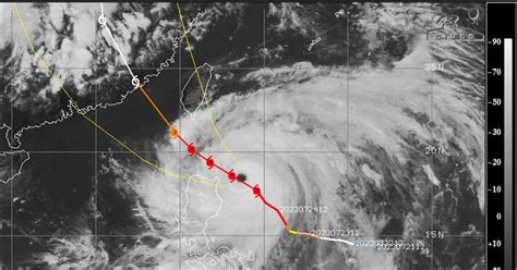 Typhoon Doksuri China : Latest news and update on Typhoon Doksuri China