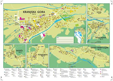 Map of settlements by LTO Kranjska Gora - Issuu