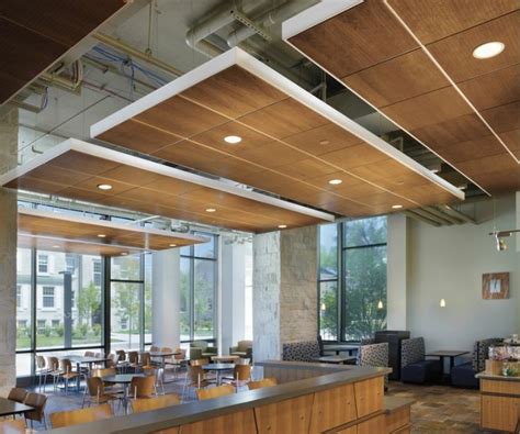 floating wood ceiling panels | Design - Commercial ... Suspended ...